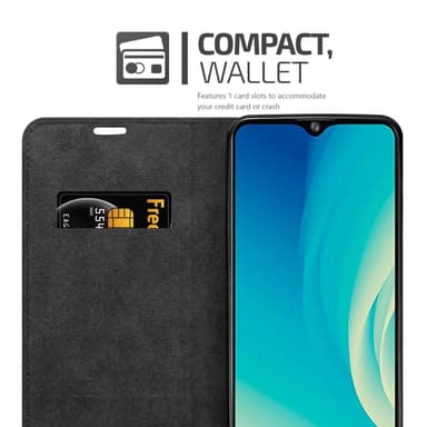 ZTE Blade A7 2020 lommebokdeksel case (svart)