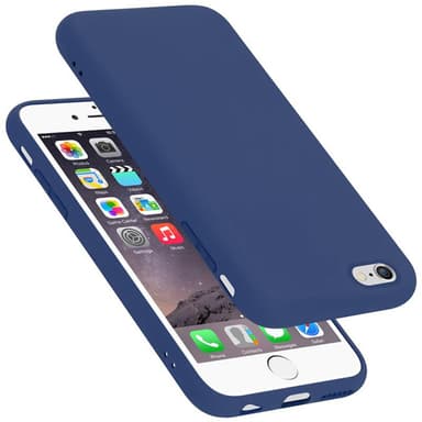 iPhone 6 / 6S silikondeksel case (blå)