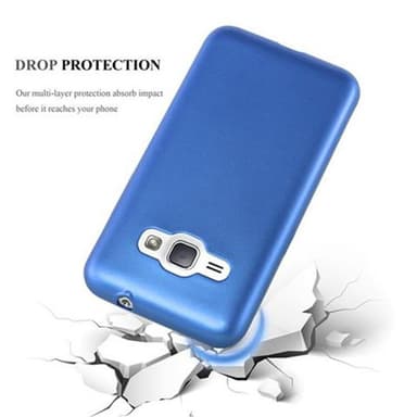 Deksel Samsung Galaxy J1 2015 Case Cover (blå)
