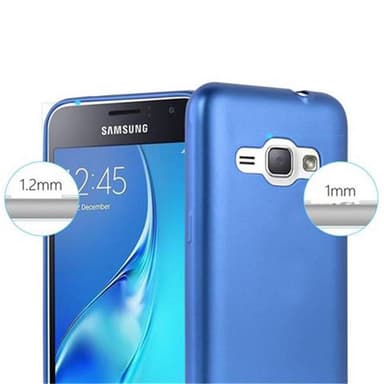 Deksel Samsung Galaxy J1 2015 Case Cover (blå)