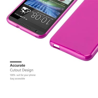 HTC Desire 820 silikondeksel cover (rosa)