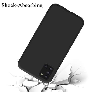 Samsung Galaxy A31 silikondeksel case (svart)