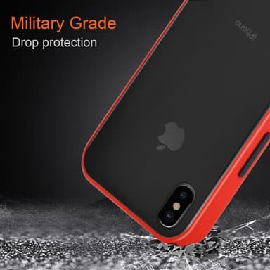 iPhone X / XS Deksel Case Cover (gjennomsiktig)