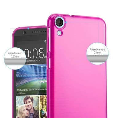 HTC Desire 820 silikondeksel cover (rosa)