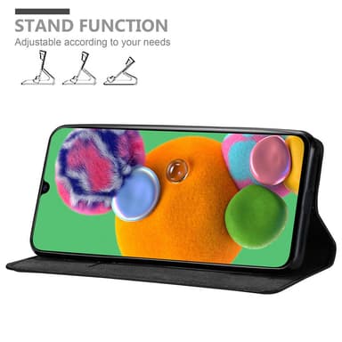 Samsung Galaxy A90 5G lommebokdeksel case (svart)
