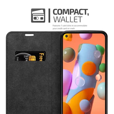Samsung Galaxy A11 / M11 lommebokdeksel case (brun)