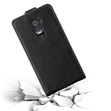 LG G2 deksel flip cover (svart)