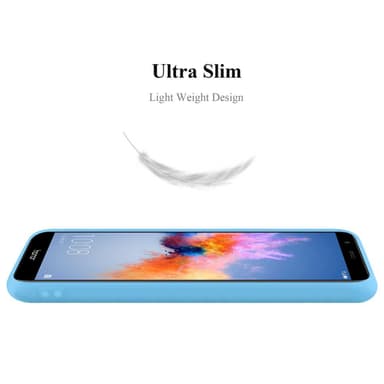 Deksel Honor 7X Silikon cover (blå)