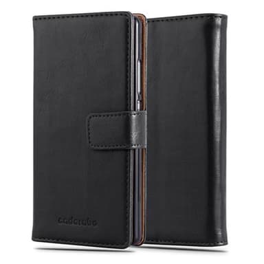 Huawei P8 lommebokdeksel etui (svart)