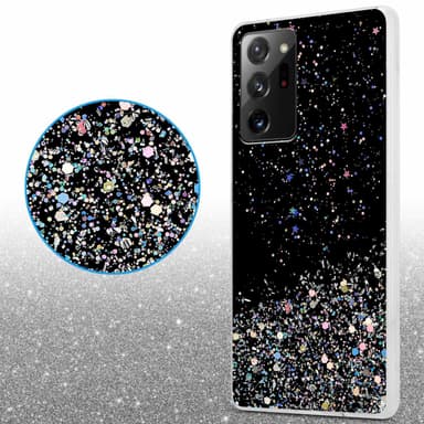 Samsung Galaxy NOTE 20 ULTRA Silikondeksel Glitter