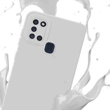 Samsung Galaxy A21s Deksel case (hvit)