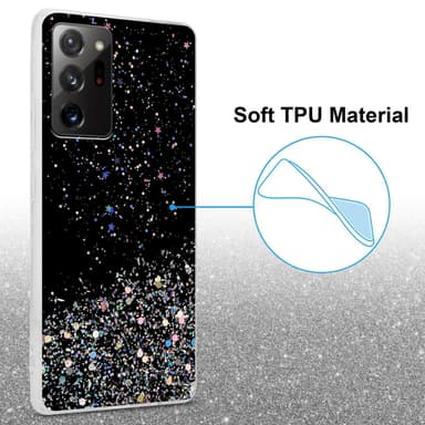 Samsung Galaxy NOTE 20 ULTRA Silikondeksel Glitter