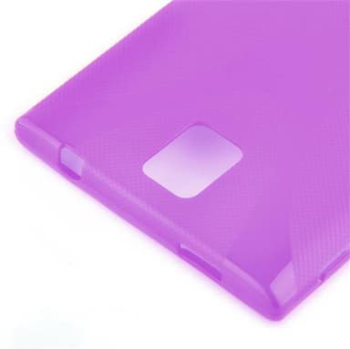 Blackberry Q30 Deksel Case Cover (lilla)