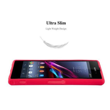 Deksel Sony Xperia Z1 COMPACT case (rød)