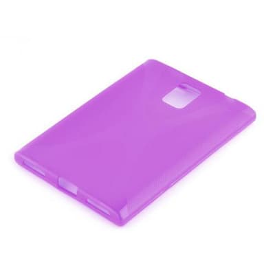 Blackberry Q30 Deksel Case Cover (lilla)