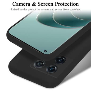 OnePlus 10 PRO 5G silikondeksel case (Svart)