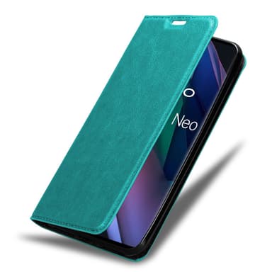 Oppo FIND X3 NEO lommebokdeksel case (turkis)