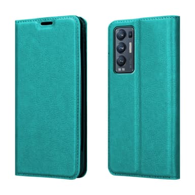 Oppo FIND X3 NEO lommebokdeksel case (turkis)