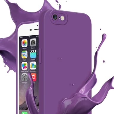 iPhone 6 / 6S Deksel case (lilla)