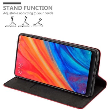 Xiaomi Mi MIX 2S lommebokdeksel case (rød)