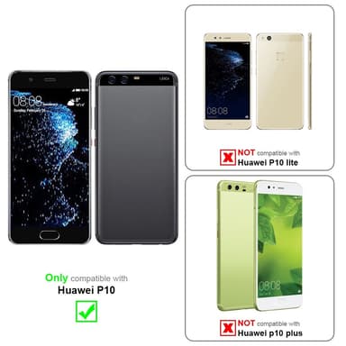 Deksel Huawei P10 Silikon cover (svart)