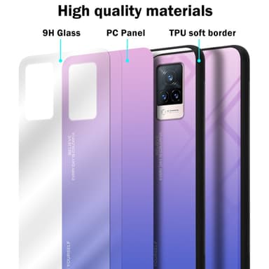 Deksel Vivo V21 4G / 5G Case Cover (svart)