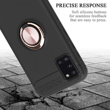 Samsung Galaxy A31 silikondeksel cover (svart)