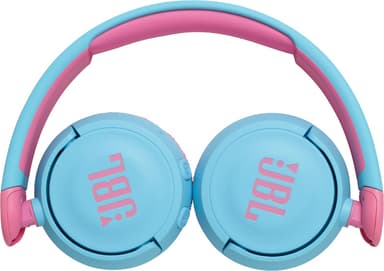 JBL Jr. 310BT trådløse on-ear hodetelefoner (blå/rosa)