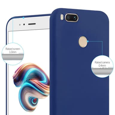 Deksel Xiaomi Mi A1 / Mi 5X Silikon cover (blå)