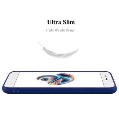 Deksel Xiaomi Mi A1 / Mi 5X Silikon cover (blå)
