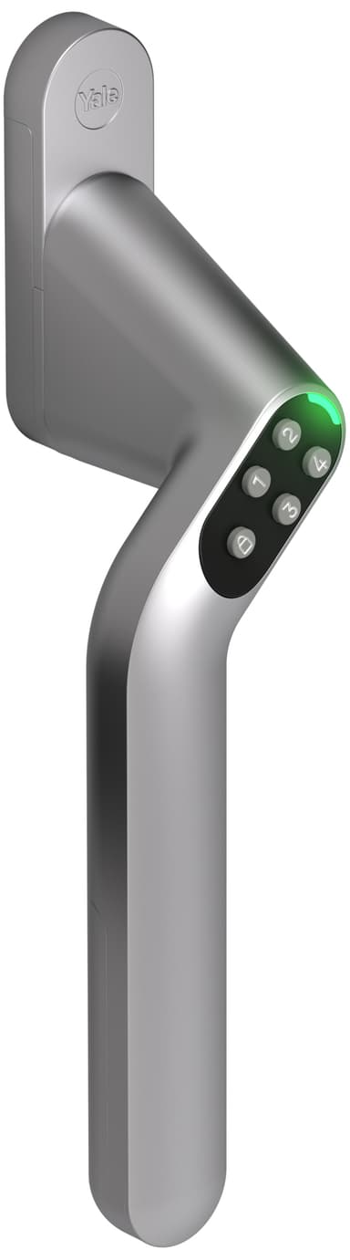 Yale Smart Code Handle venstre dørlås (satin chrome)