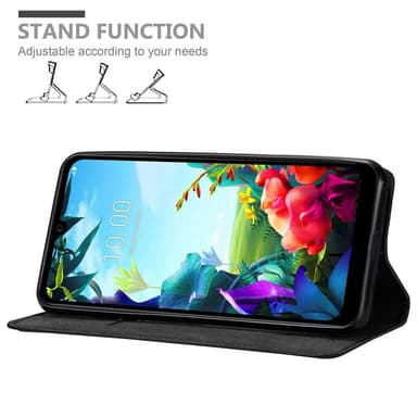 LG K40S lommebokdeksel case (svart)