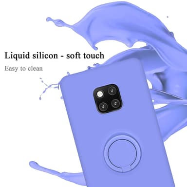 Deksel Huawei MATE 20 PRO Ring Case (lilla)
