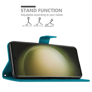 Oppo FIND X2 lommebokdeksel Blomster (Lilla)