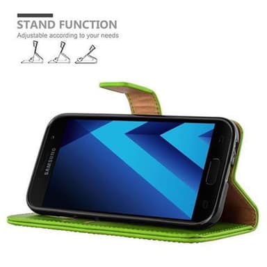 Samsung Galaxy A3 2017 lommebokdeksel etui (grønn)