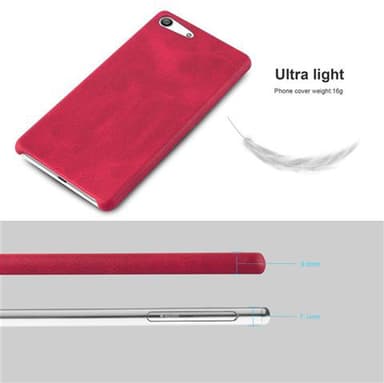Sony Xperia M5 Hardt Deksel Cover (rød)