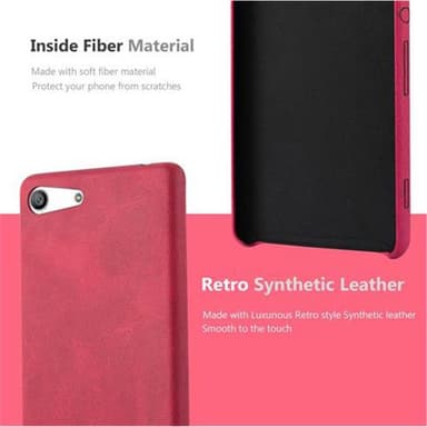 Sony Xperia M5 Hardt Deksel Cover (rød)