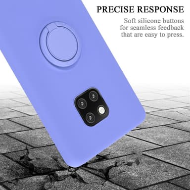 Deksel Huawei MATE 20 PRO Ring Case (lilla)