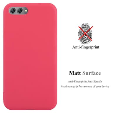 Deksel Huawei NOVA 2s Silikon cover (rød)