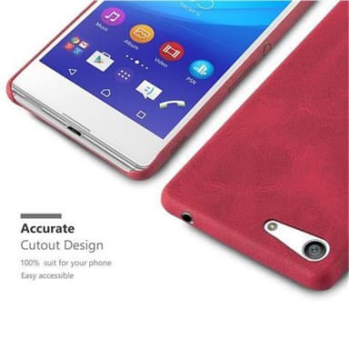 Sony Xperia M5 Hardt Deksel Cover (rød)