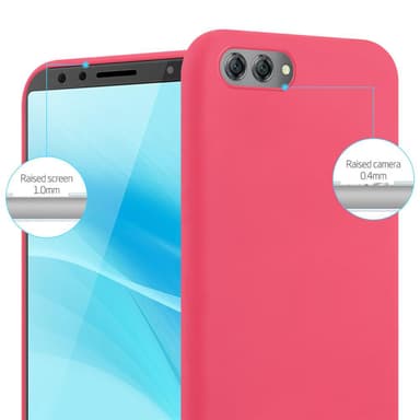 Deksel Huawei NOVA 2s Silikon cover (rød)