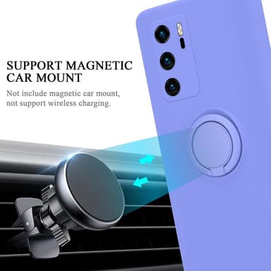 Deksel Huawei P40 Ring Case (lilla)