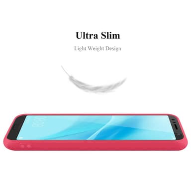 Deksel Huawei NOVA 2s Silikon cover (rød)