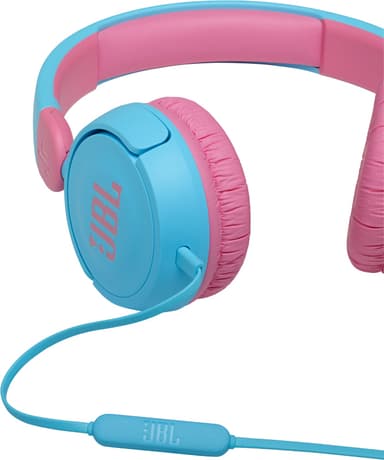 JBL Jr. 310 on-ear hodetelefoner (blå)