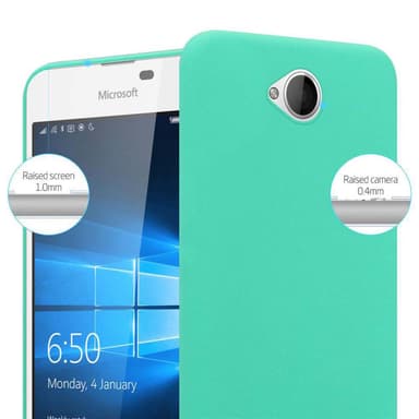 Nokia Lumia 650 Hardt Deksel Cover (grønn)