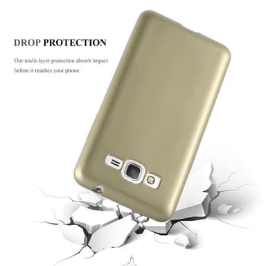 Deksel Samsung Galaxy GRAND PRIME Case Cover (gold)