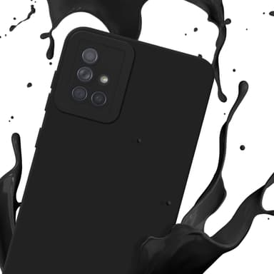 Samsung Galaxy A71 4G Deksel case (svart)