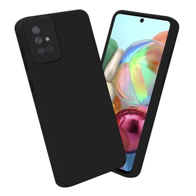 Samsung Galaxy A71 4G Deksel case (svart)