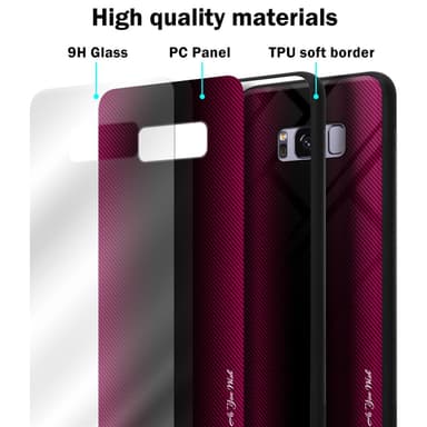 Samsung Galaxy S8 PLUS Deksel Case Cover (rosa)