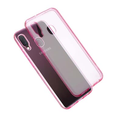 Samsung Galaxy A10e / A20e Deksel Glitter Case (rosa)